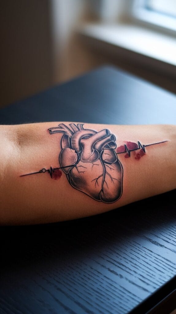 10 Unique Heartbeat Tattoo Ideas For Pet Lovers