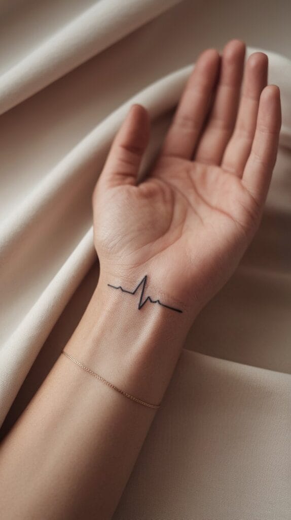10 Unique Heartbeat Tattoo Ideas For Pet Lovers
