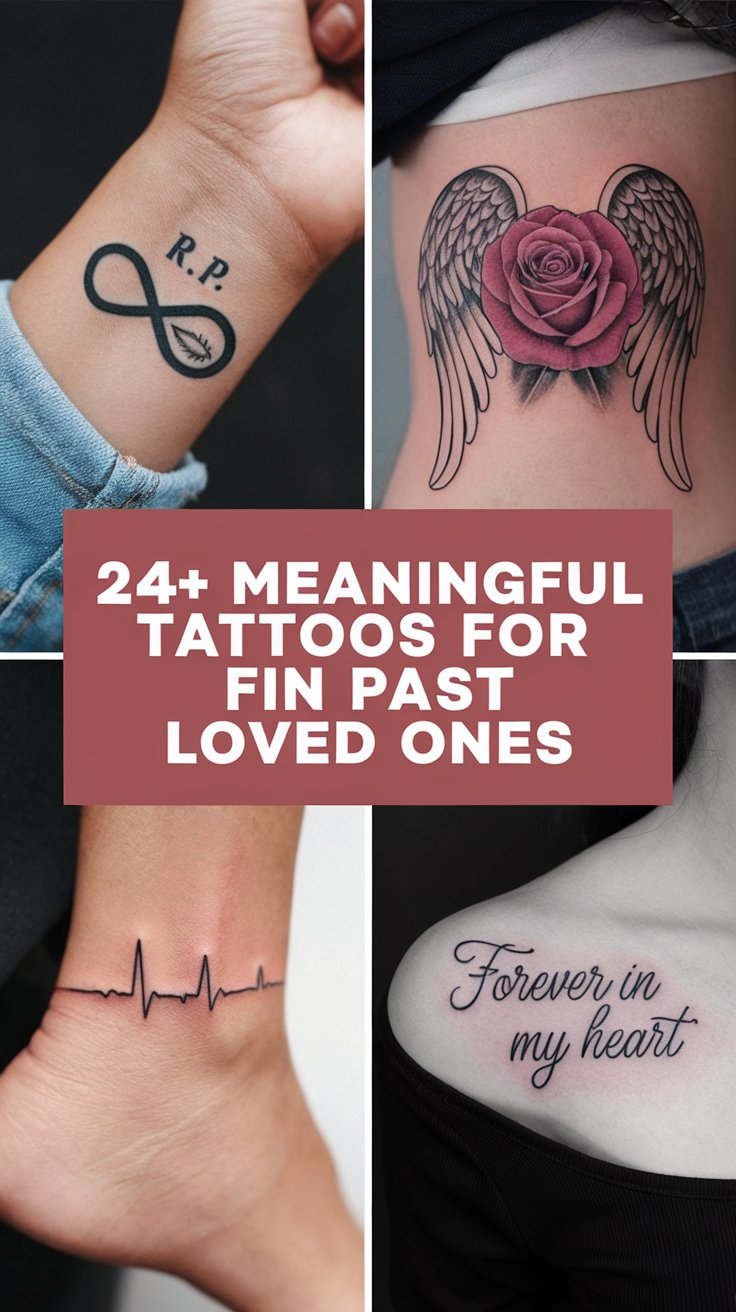 20 Meaningful Tattoos For Past Loved Ones