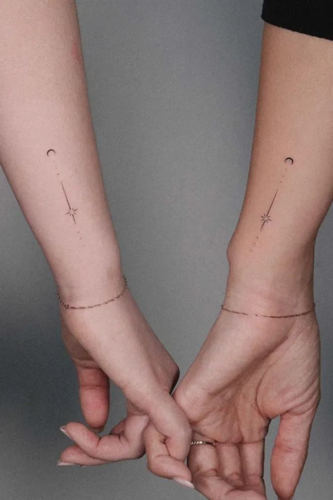 Minimalist Matching Tattoos Tattoo Minimalist Tattoo Ideas