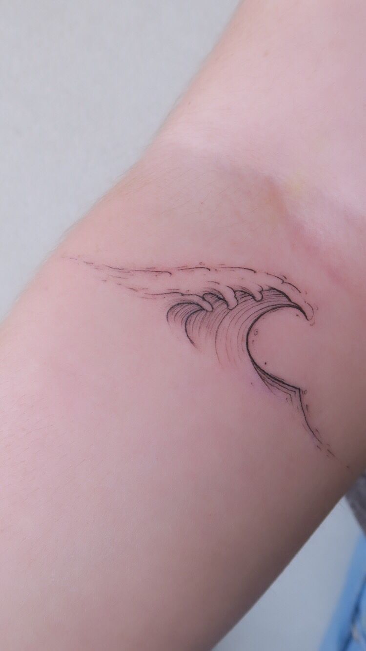 Minimalist Mountain Outline Tattoo Minimalist Tattoo Ideas