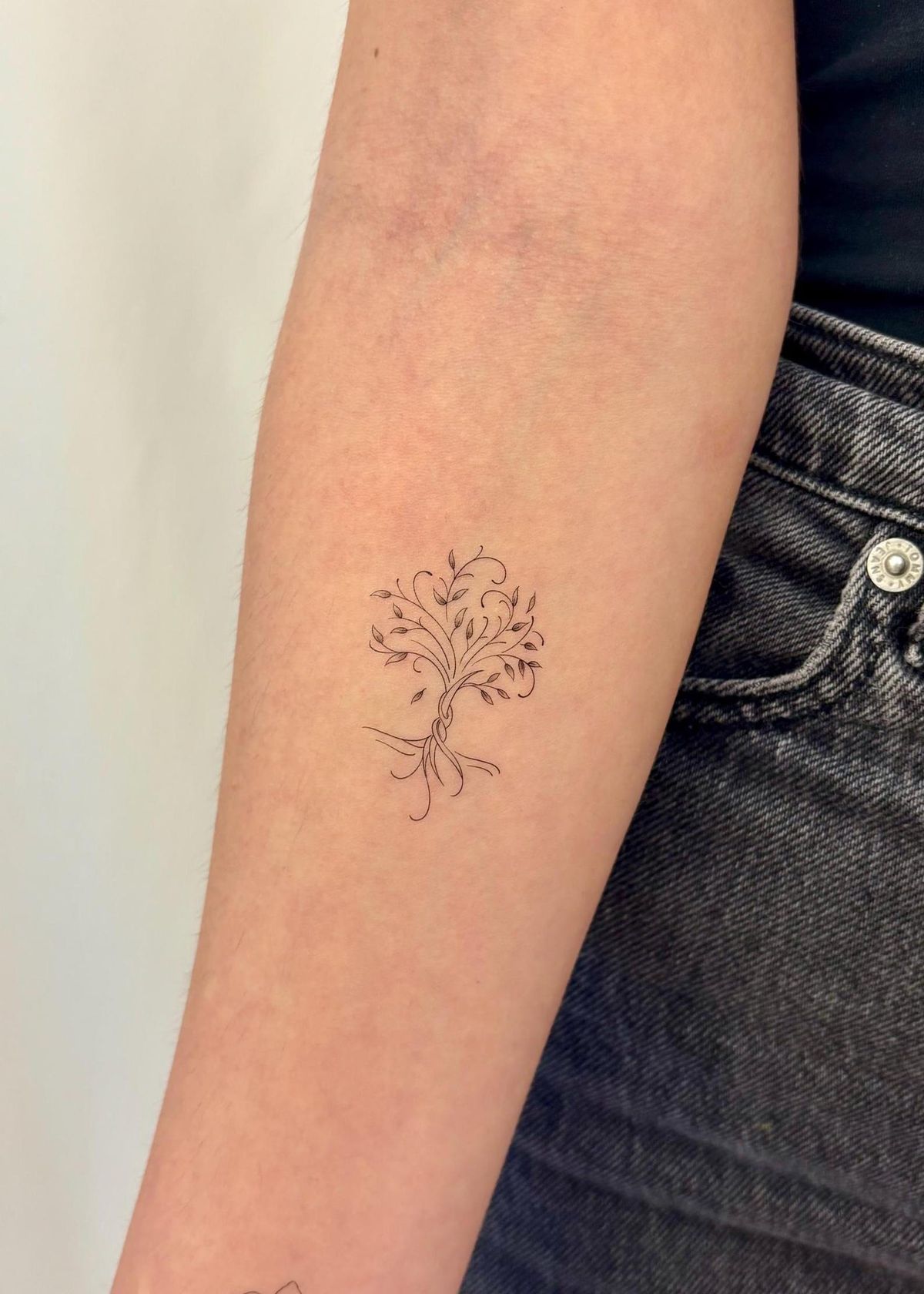 Minimalist Tree of Life Tattoo Minimalist Tattoo Ideas