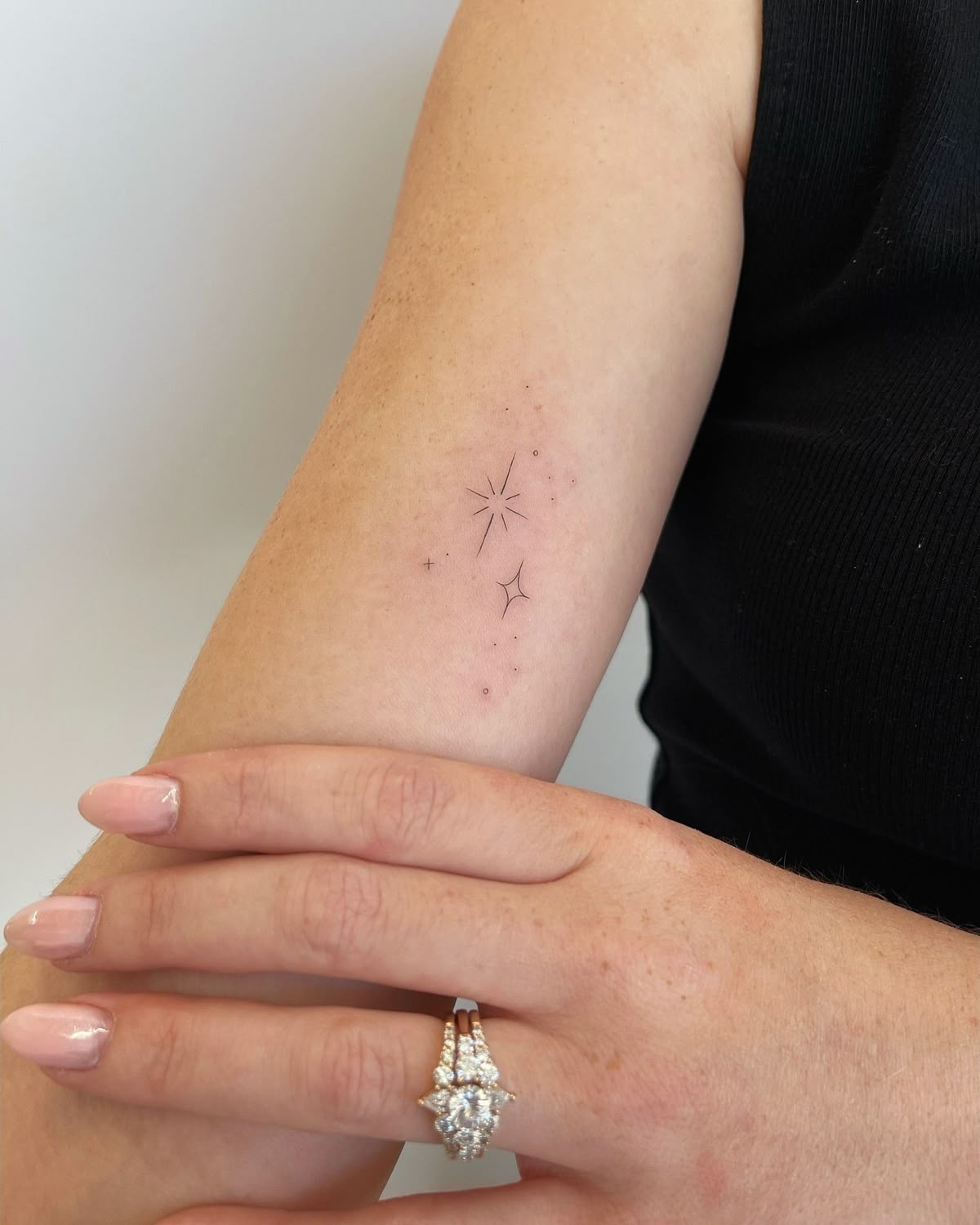 Tiny Star Cluster Tattoo Minimalist Tattoo Ideas