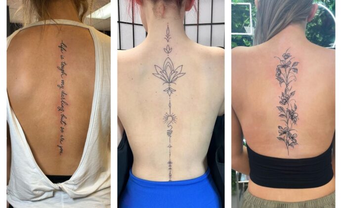 25+ Stunning Spine Tattoo Ideas for Women That Tell a Story