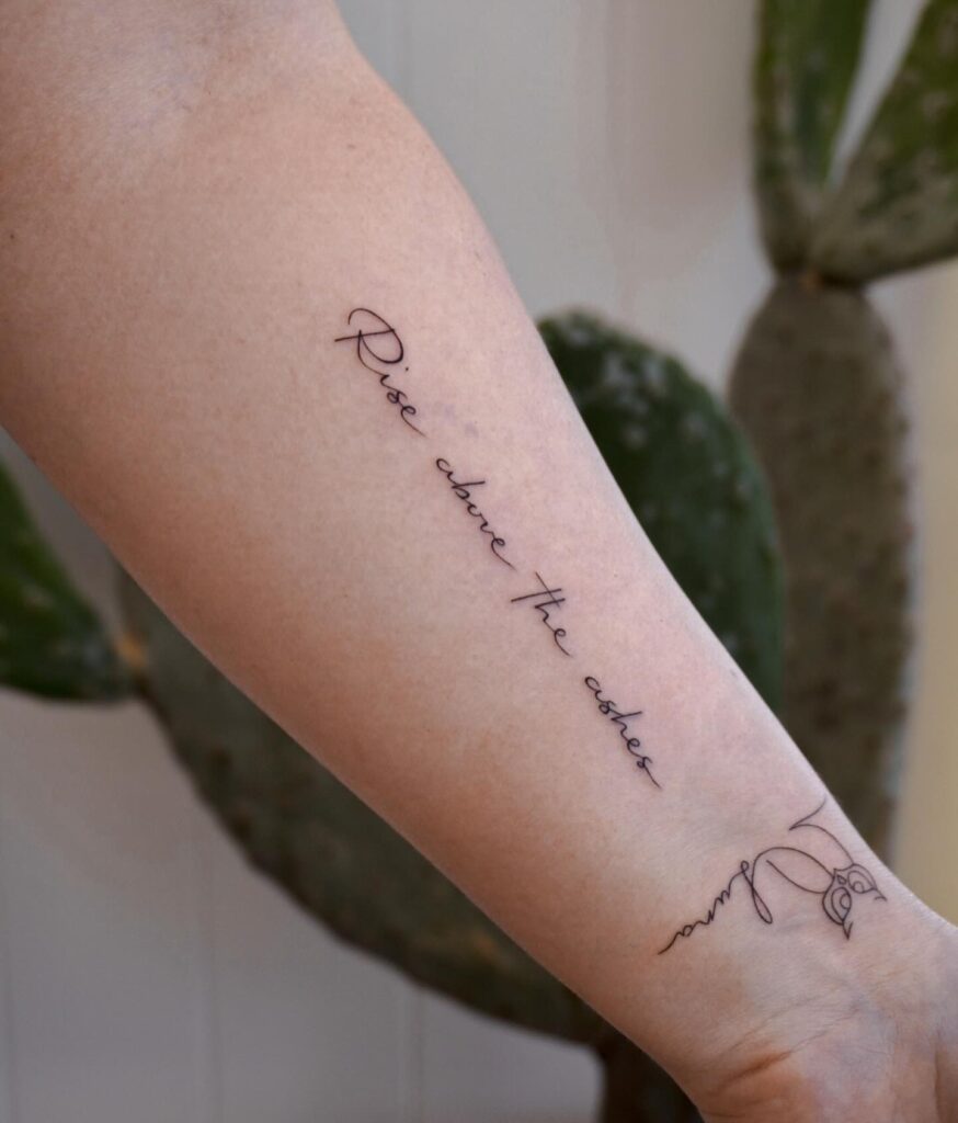 Quote Tattoos with Spiritual Meaning Tattoo Spiritual Tattoo Ideas