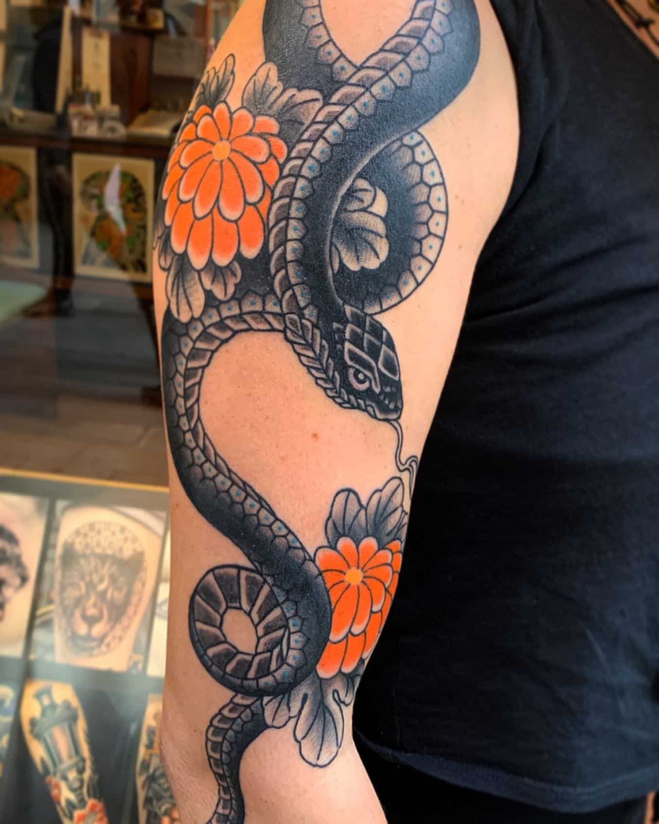 Snake Tattoos Tattoo Spiritual Tattoo Ideas