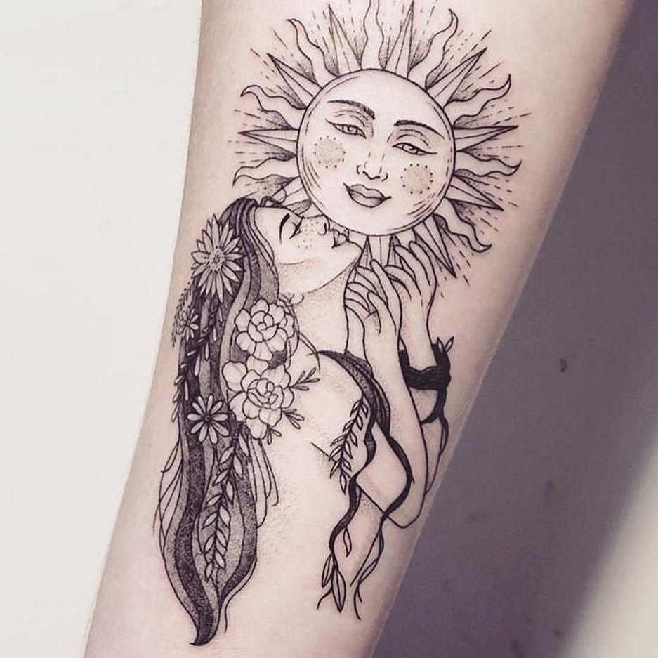 Sun Tattoos Tattoo Spiritual Tattoo Ideas
