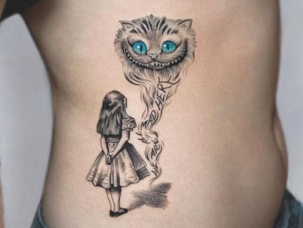 15 Alice In Wonderland Tattoos That Feel Like Magic