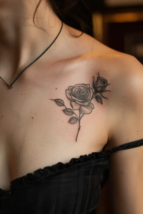 15 Small Chest Tattoos Youll Actually Want