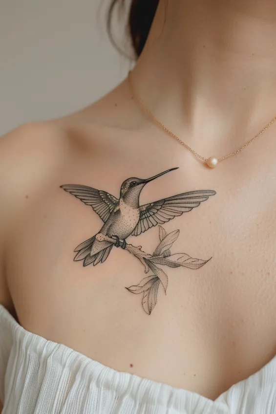Small Chest Tattoo 4