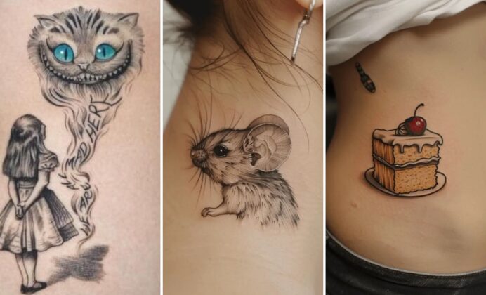 10+ Alice in Wonderland Tattoo Ideas That Feel Like Magic