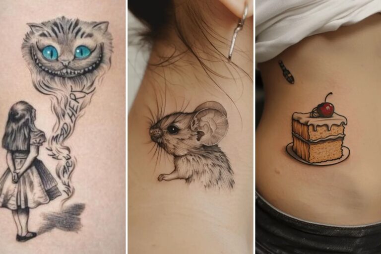 Alice in Wonderland Tattoo Ideas Featured Lookbook