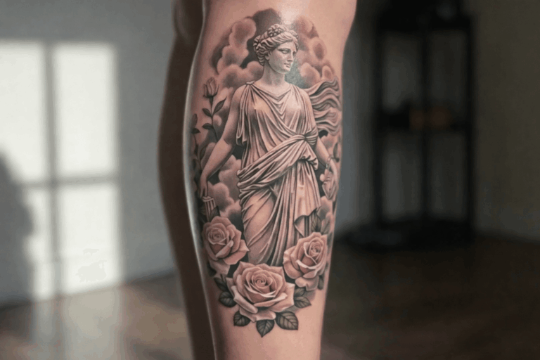 20 Jaw Dropping Leg Sleeve Realism Tattoos