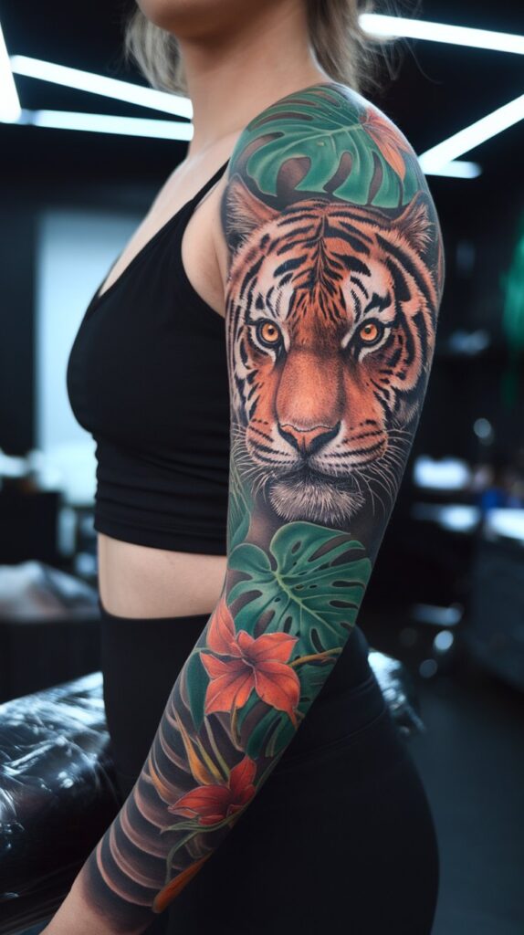 20 Jaw Dropping Realism Tattoo Sleeves For Women