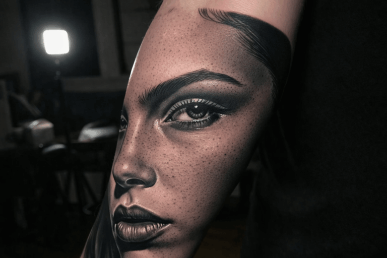 Black and Grey Realism Tattoos featured tattoo inspiration and placement