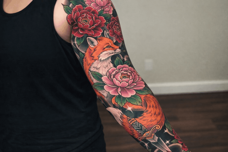 15 Stunning Neo Traditional Tattoo Sleeve Ideas