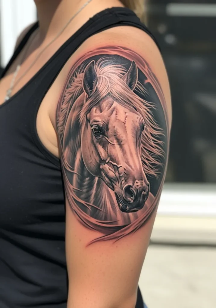 Graceful Horse Portrait