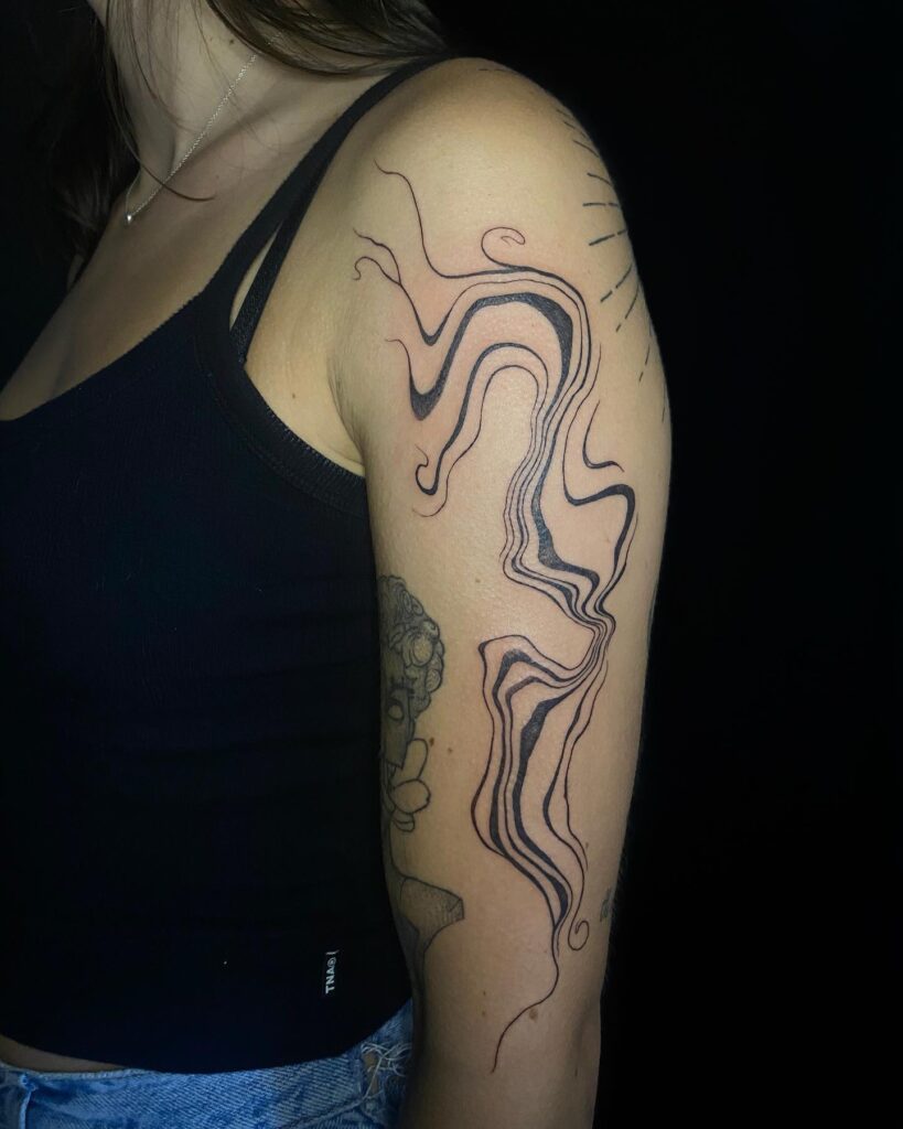 Book Stack Sleeve Filler For The Literary Soul Tattoo Design