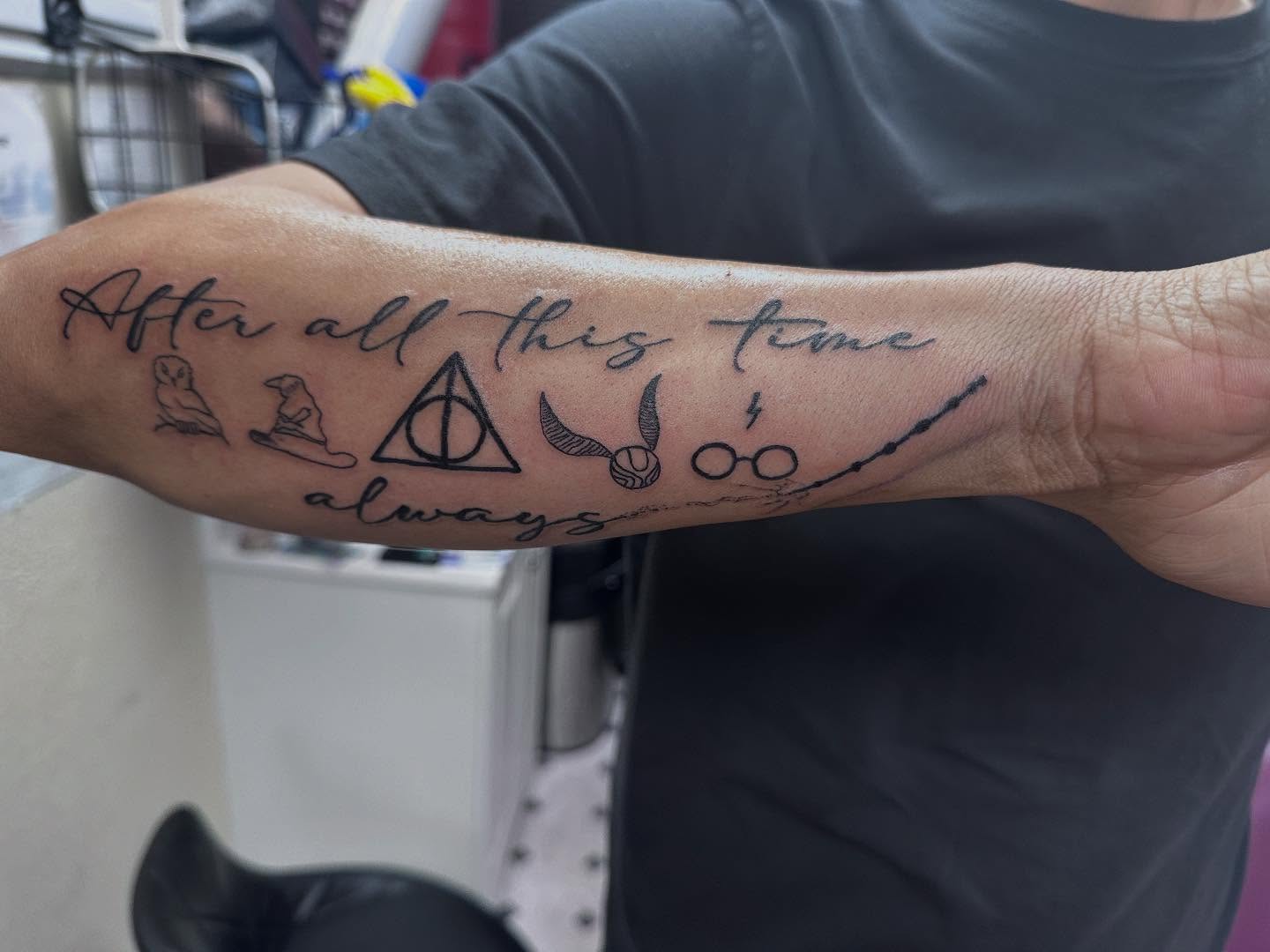 After All This Time Forearm Tattoo forearm tattoos for men with meaning tattoo