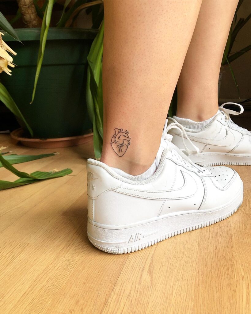 Intertwined Hearts Tattoo small heart tattoo ideas tattoo