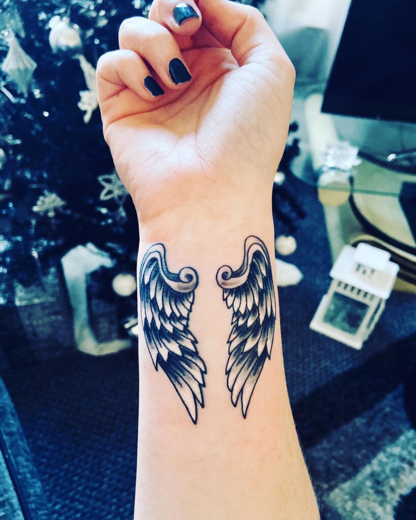 Ornamental Wrist Tattoo