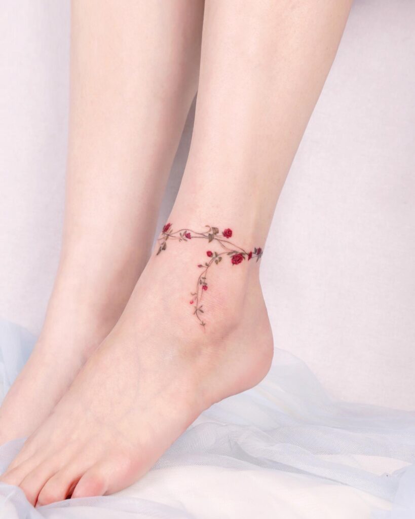 Ankle Malleolus Bone tattoo placement