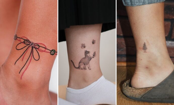 25+ Ankle Tattoo Ideas for Women That Complement Every Step and Stride