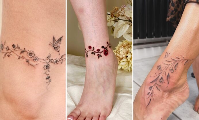 15+ Aesthetic Ankle Tattoo Ideas Designs Showcasing Ankle Artistry
