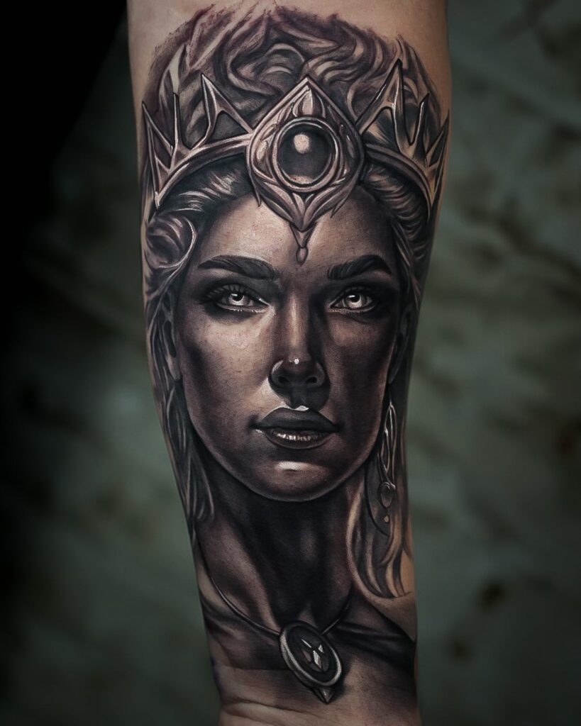 Icarus In Flight Tattoo