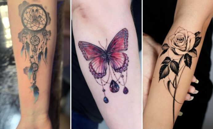 15+ Arm Tattoo Ideas for Women Showcasing Flowing Grace and Expressive Art