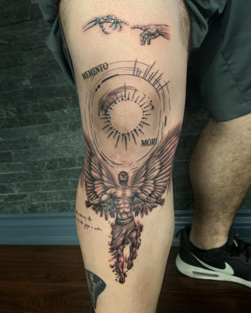 Stoic Warrior Memento Mori Tattoo