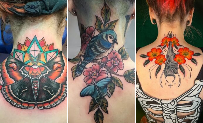 15+ Aesthetic Back Of Neck Tattoo Ideas Showcasing Back Of Neck Artistry