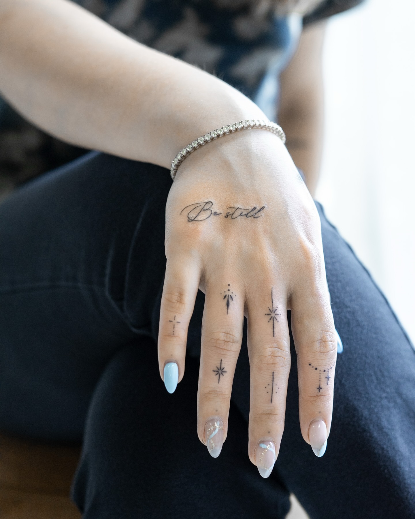 Strawberry Hand Tattoo