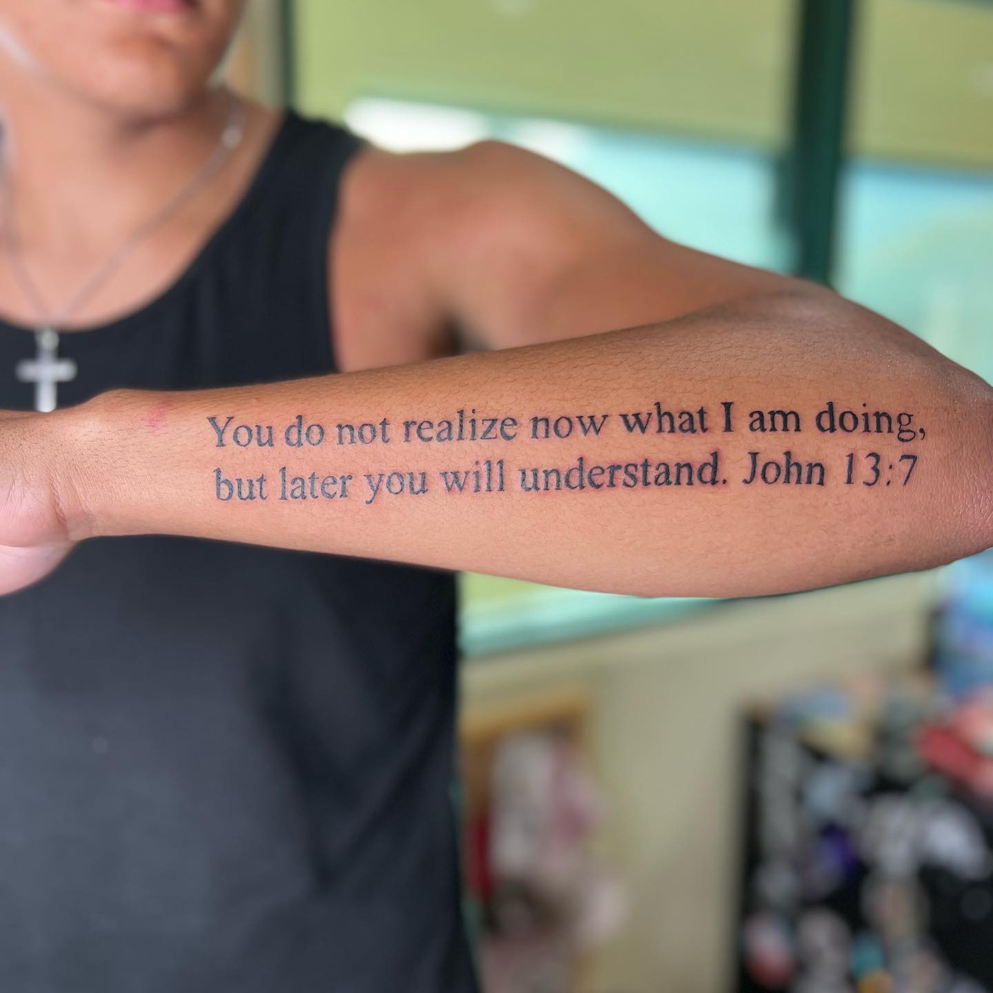 John 13 7 Bible Verse Tattoo