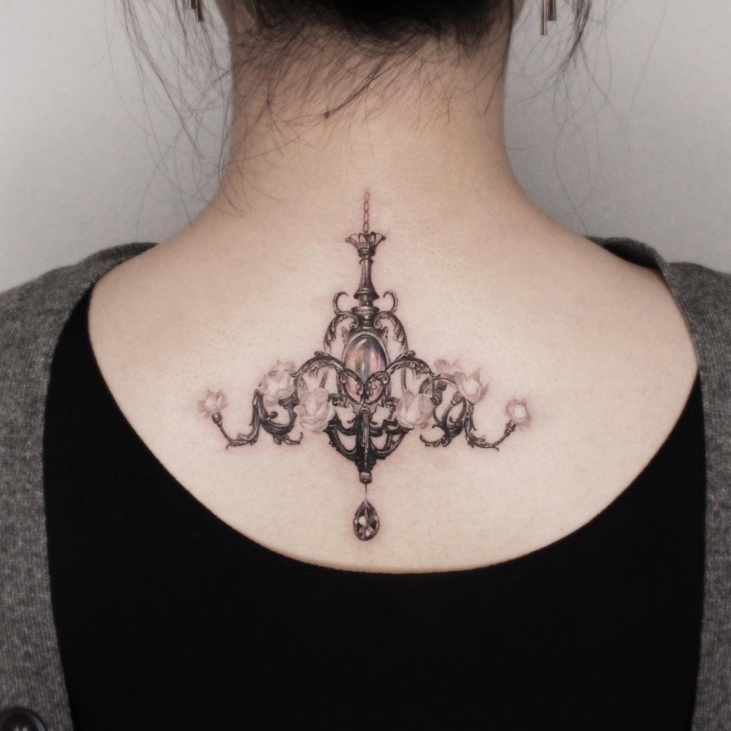 Chandelier Birthstone Tattoo