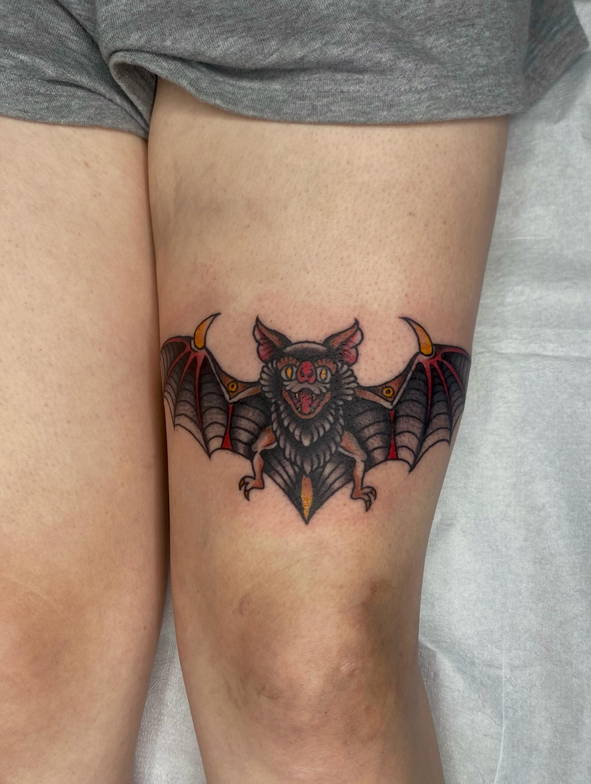 Cosmic Eye Starburst Tattoo
