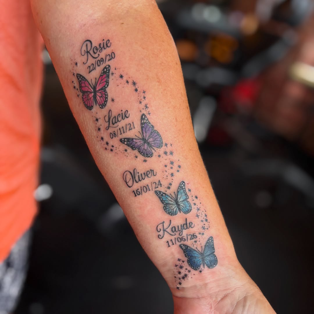 Puzzle Pieces Grandchildren Names Tattoo grandchildren tattoos ideas tattoo