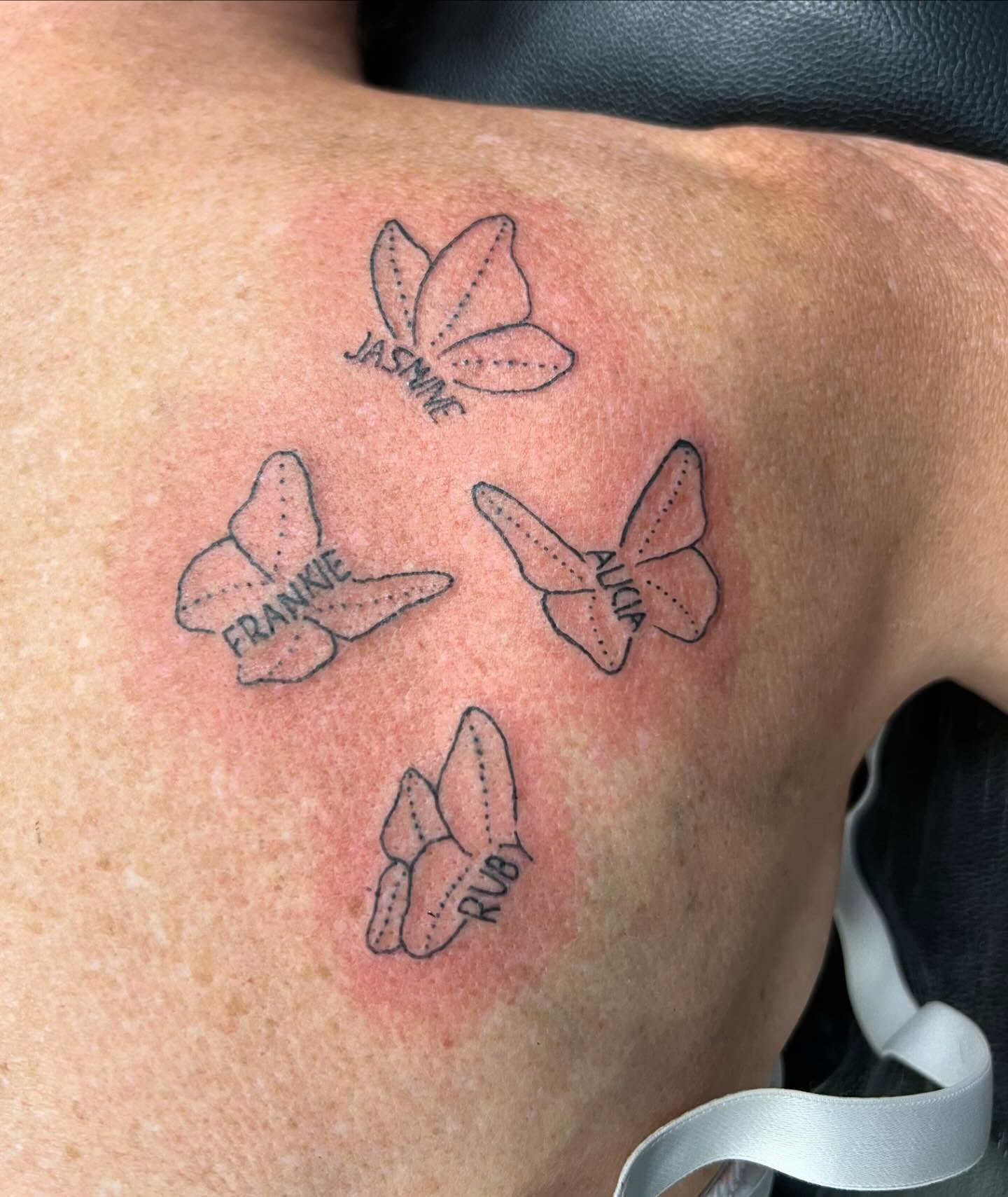 Childlike Drawing Grandchildren Tattoo grandchildren tattoos ideas tattoo
