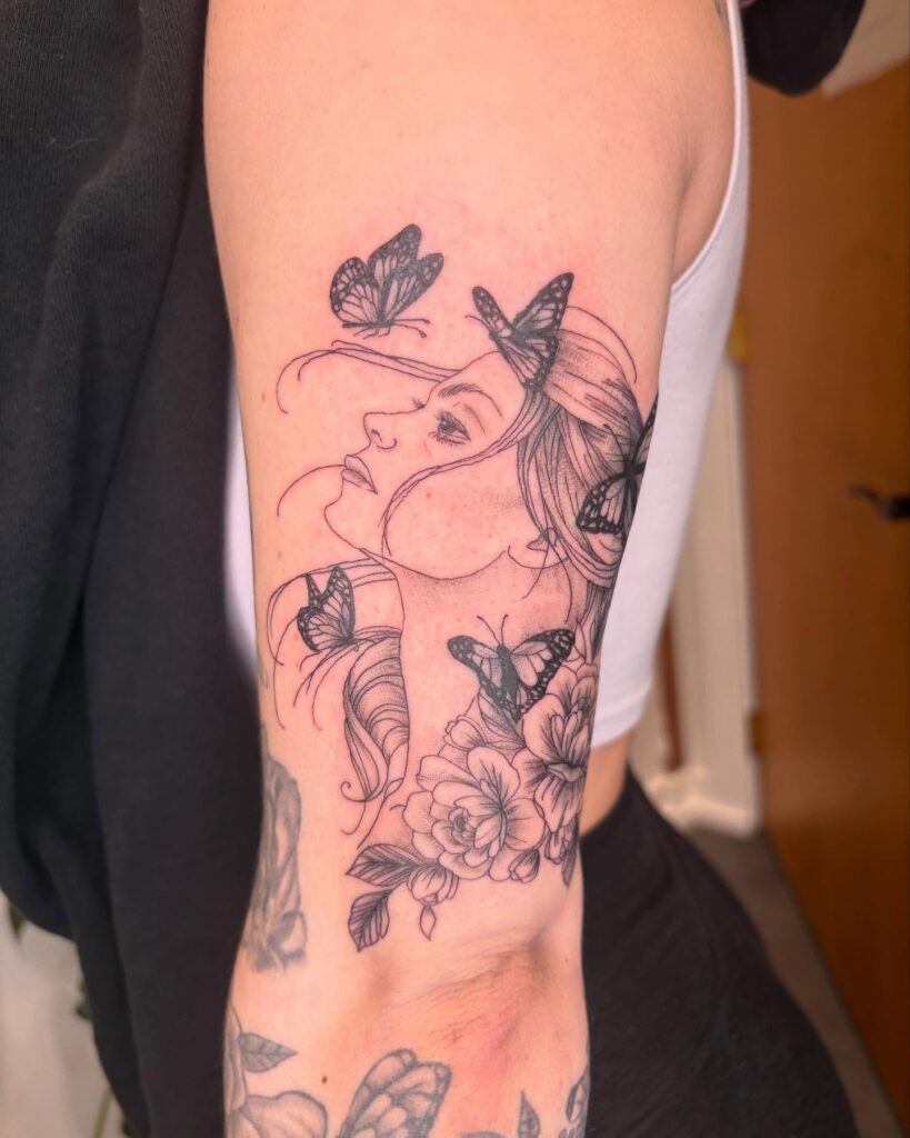 Ethereal Butterfly Wings Tattoo ethereal tattoos tattoo