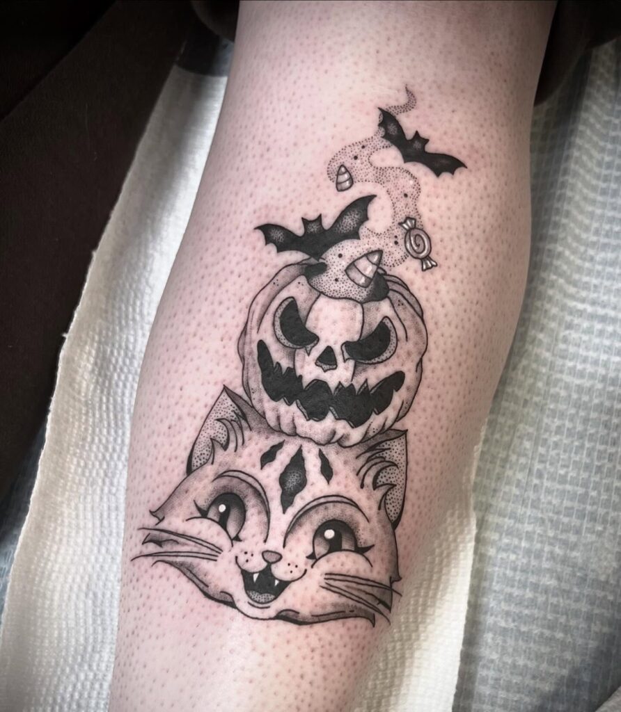 Pumpkin Spice Latte Tattoo