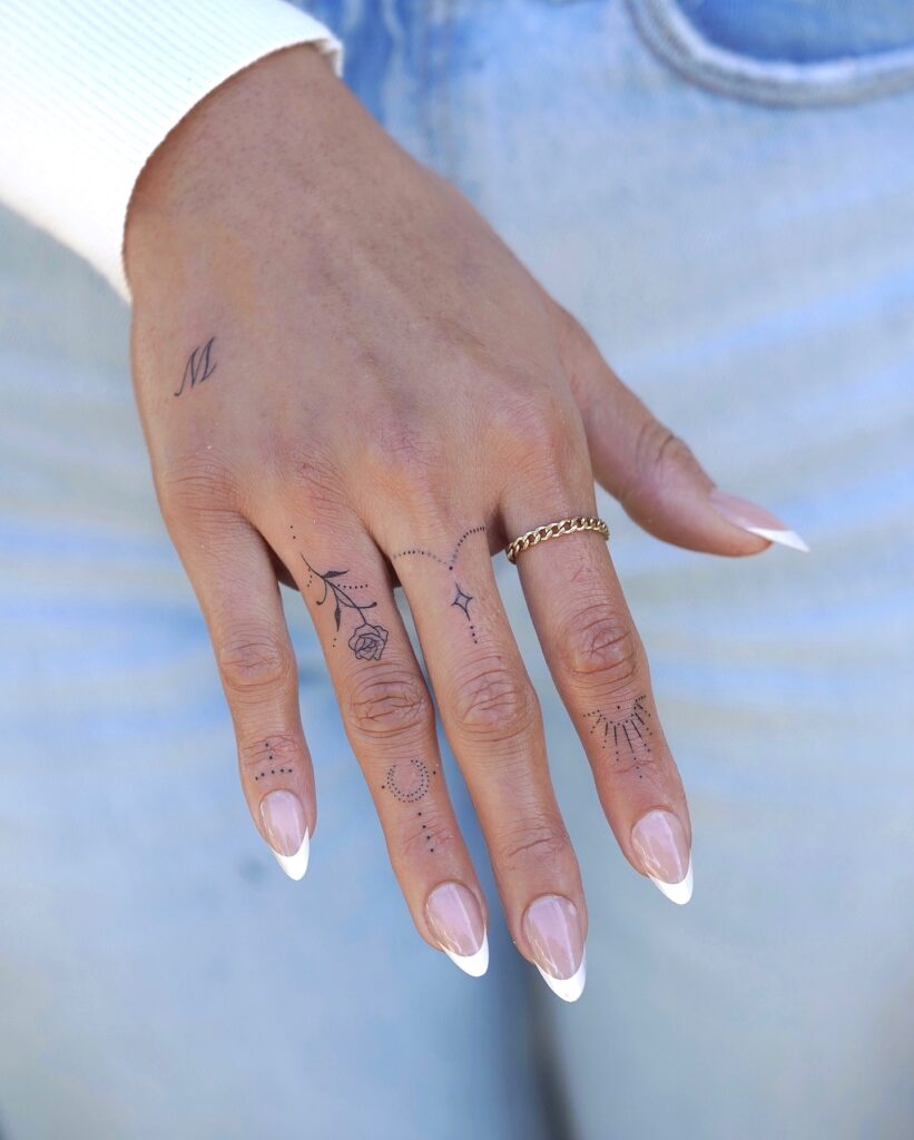 Symbolic Wedding Band Tattoo
