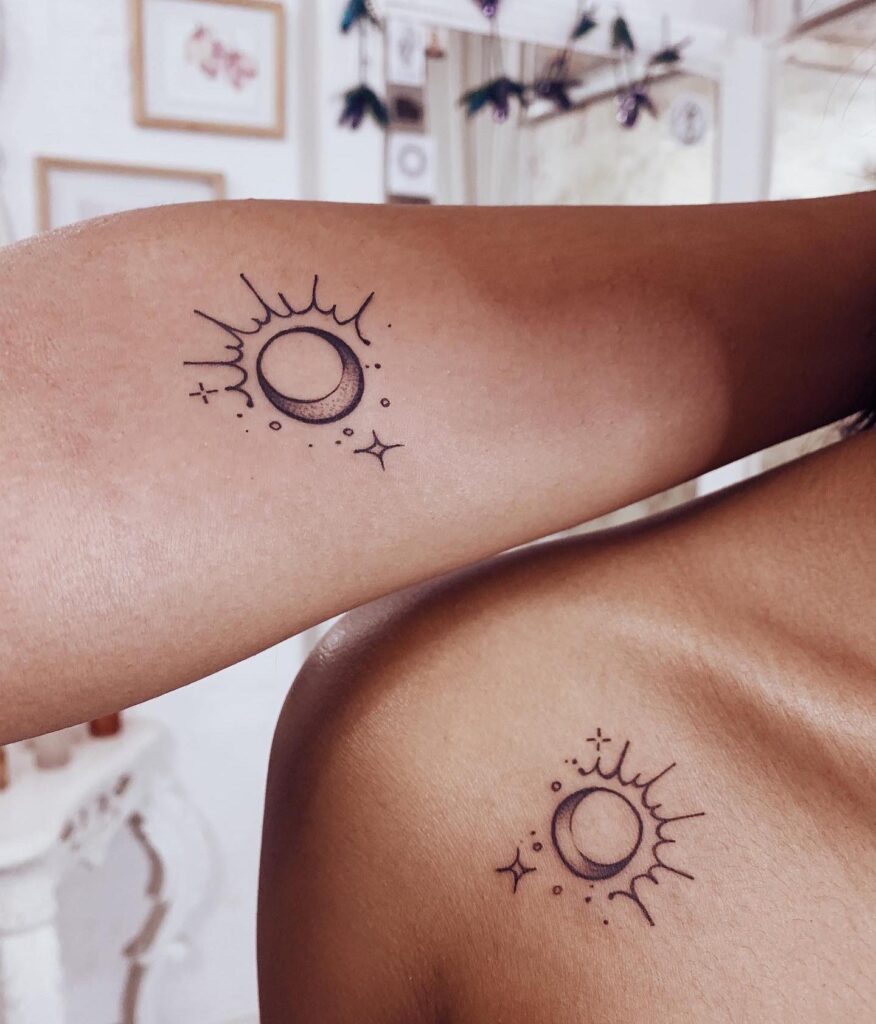 Celestial Sisters sisters tattoos tattoo