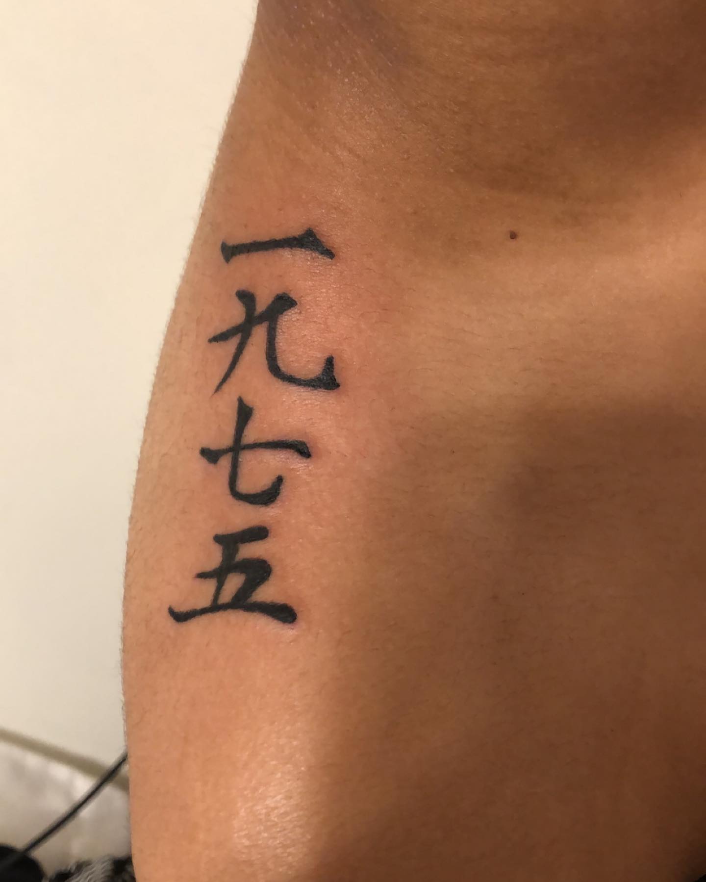 Chinese Character Shoulder Tattoo chinese symbols tattoos tattoo