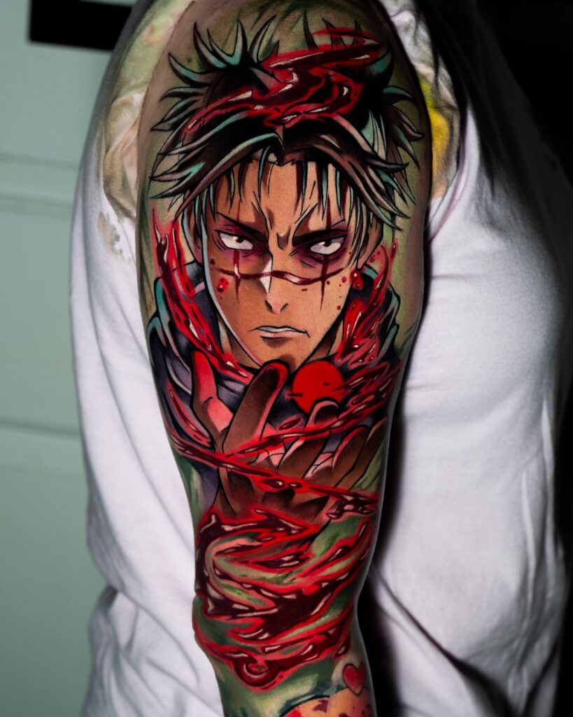 Roronoa Zoro King Of Hell Tattoo
