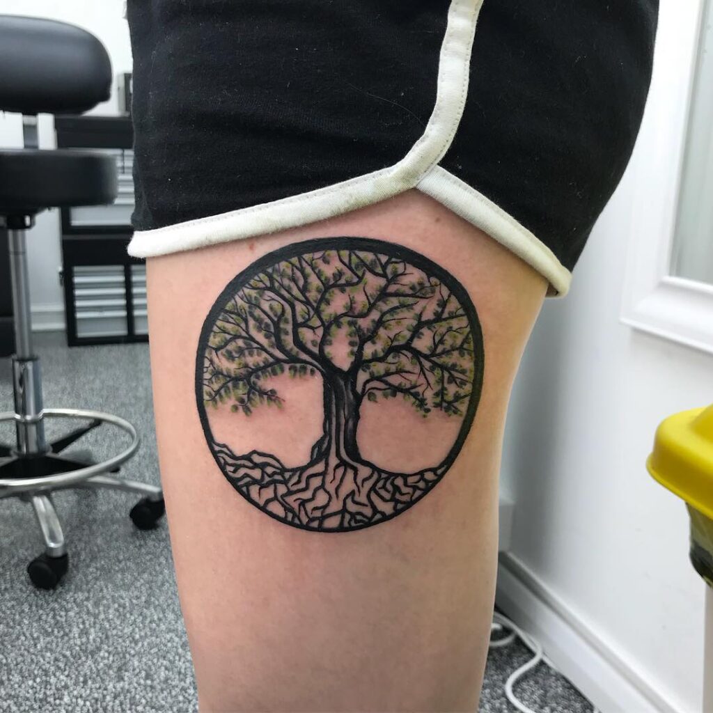 Circular Family Tree Tattoo family tree tattoos tattoo