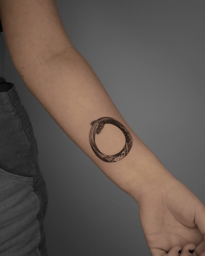 Sisyphus S Ouroboros Tattoo