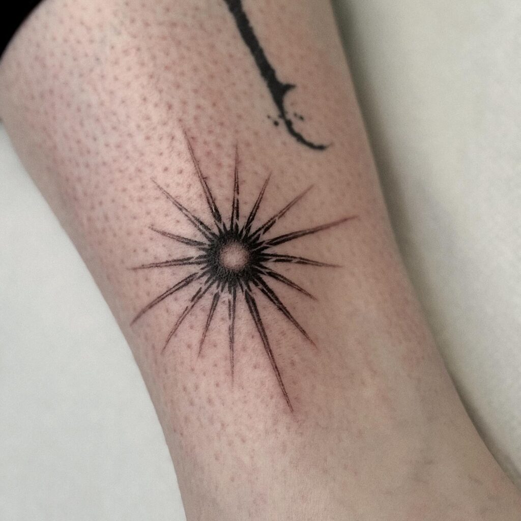 Minimalist Star Cluster Wrist Tattoo