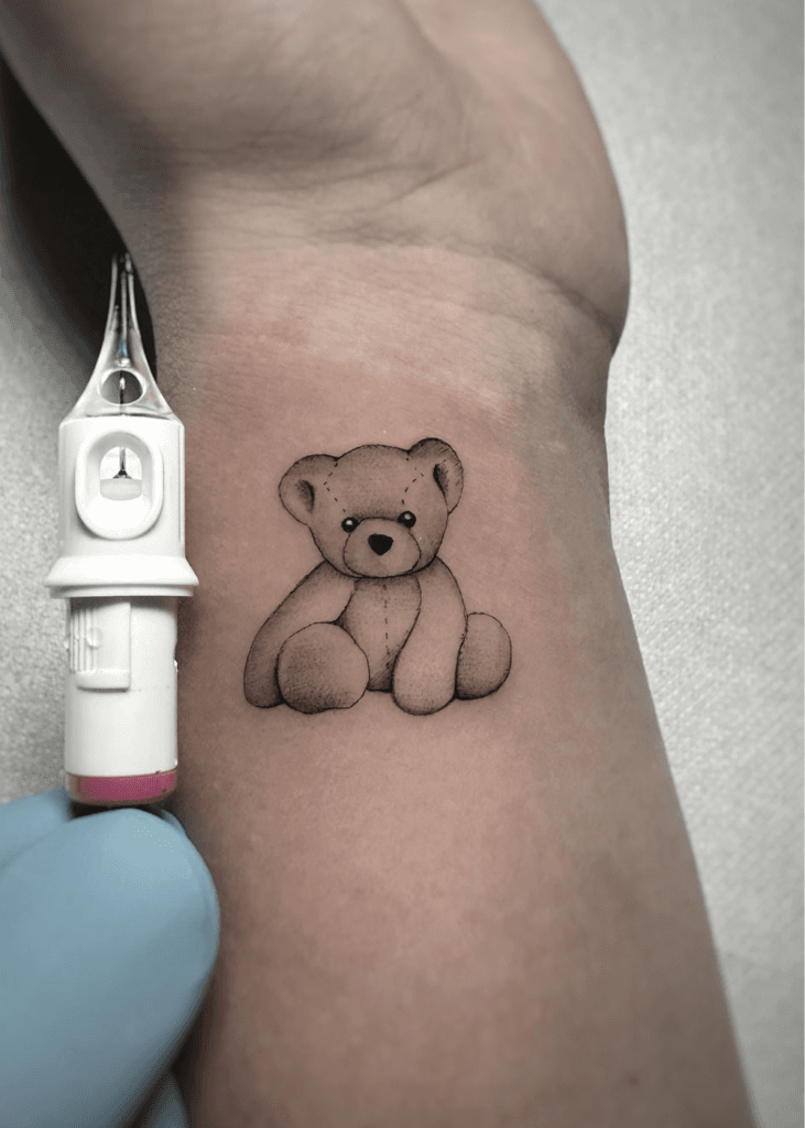 Cute, Little, Detailed Teddy Bear