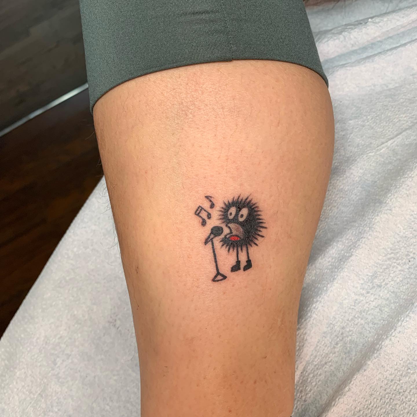 Singing Soot Sprite Tattoo