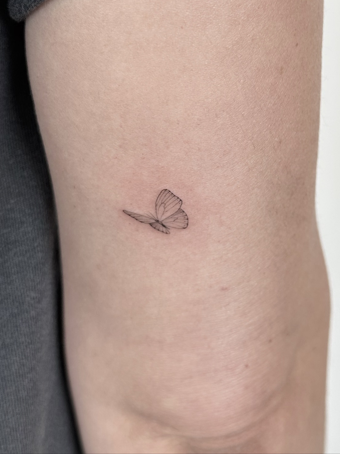 Tiny Butterfly Tattoo